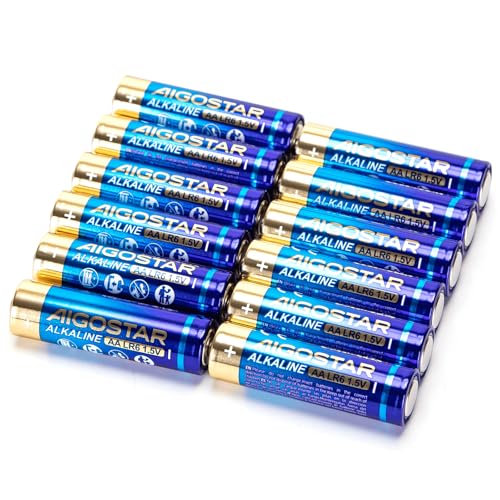 1,5 V LR6 Alkaline-Batterie, ideal für Ihre Geräte. Wird in Einer Packung mit 12 Stück geliefert, um eine optimale Lebensdauer und Leistung bei elektronischen Geräten zu gewährleisten. von VoltShine