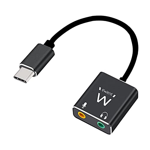 Adapterkabel - USB Typ C auf Klinke, ermöglicht den Anschluss von Standard-Kopfhörern, leicht und tragbar, ideal für Mobile Geräte von VoltShine