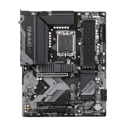 B760 Gaming Mainboard, 4X DDR5, PCIe 4.0, LAN 2.5, 4X SATA3, WiFi 6, 3X M.2, ideal für Gaming und PC-Leistung. B760 Gaming Mainboard, 4X DDR5, PCIe 4.0, LAN 2.5, 4X SATA3, WiFi 6, 3X M.2, ideal für Gaming und PC-Leistung. von VoltShine