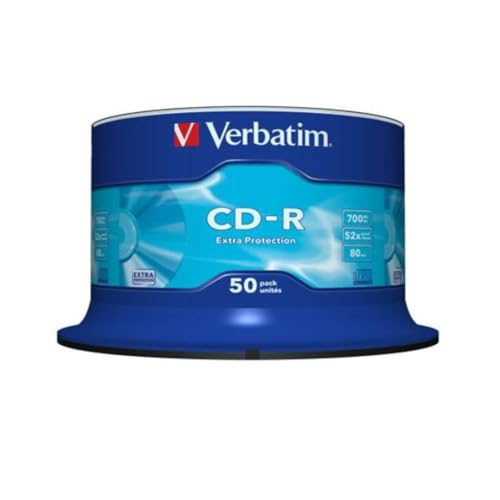 CD-R 700 MB 52X, 50 Stück, ideal für Datenspeicherung, Musikaufnahme und Sicherung. CD-R 700 MB 52X, 50 Stück, ideal für Datenspeicherung, Musikaufnahme und Sicherung. von VoltShine