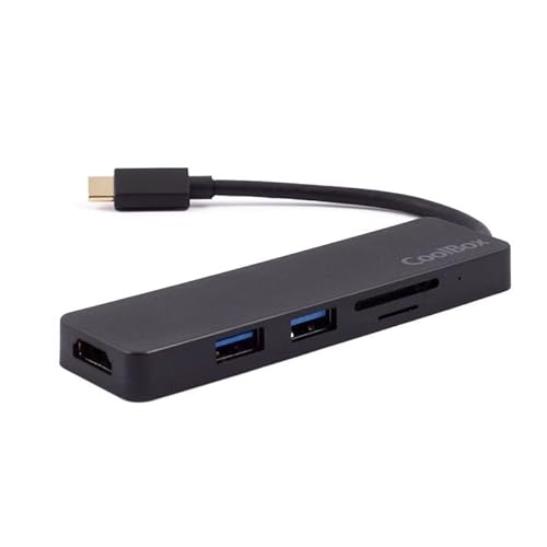 Coolbox LITE2 USB-C Dock mit Mehreren Anschlüssen zum Laden und zur Datenübertragung, ideal für den Anschluss von Geräten und zur Erweiterung der Funktionen. Coolbox LITE2 USB-C Dock mit Mehreren Anschlüssen zum Laden und zur Datenübertragung, ideal für den Anschluss von Geräten und zur Erweiterung der Funktionen. von VoltShine
