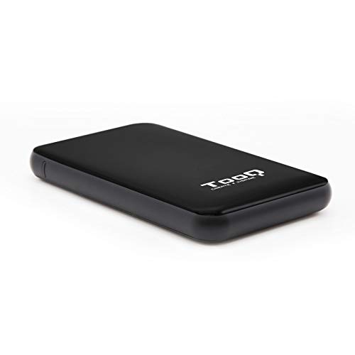 Externes Gehäuse 6,3 cm (2,5 Zoll) SATA III USB 3.1 Gen 1 für SSD, Schwarz, ideal für Speicherung und schnelle Datenübertragung. von VoltShine