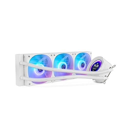 Flüssigkühlungsset, 360 mm, LCD, hohe Leistung, einfache Installation, ideal für Gaming und Übertakten auf PC-Systemen. Flüssigkühlungsset, 360 mm, LCD, hohe Leistung, einfache Installation, ideal für Gaming und Übertakten auf PC-Systemen. von VoltShine