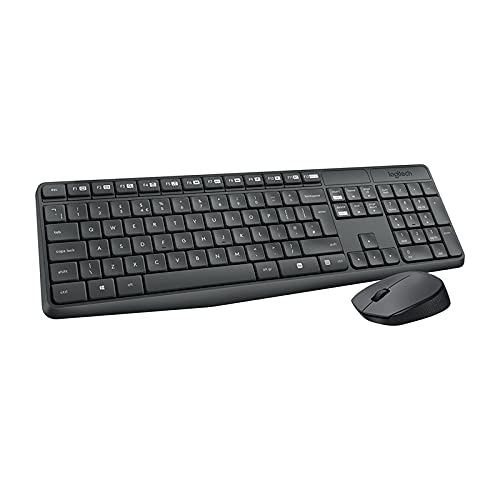 Kabellose Kombination - Tastatur und Maus, 2,4 GHz Verbindung, ergonomisches Design, hervorragende Akkulaufzeit, einfache Installation und tägliche Verwendung Kabellose Kombination - Tastatur und Maus, 2,4 GHz Verbindung, ergonomisches Design, hervorragende Akkulaufzeit, einfache Installation und tägliche Verwendung von VoltShine