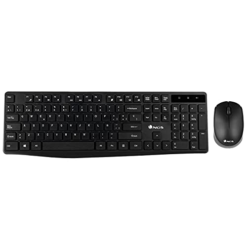 Kabellose Tastatur und Maus – 2,4 GHz, 12 FN- und Multimedia-Tasten, 1200 DPI für Präzision, ergonomisches Design und einfache Verbindung Kabellose Tastatur und Maus – 2,4 GHz, 12 FN- und Multimedia-Tasten, 1200 DPI für Präzision, ergonomisches Design und einfache Verbindung von VoltShine