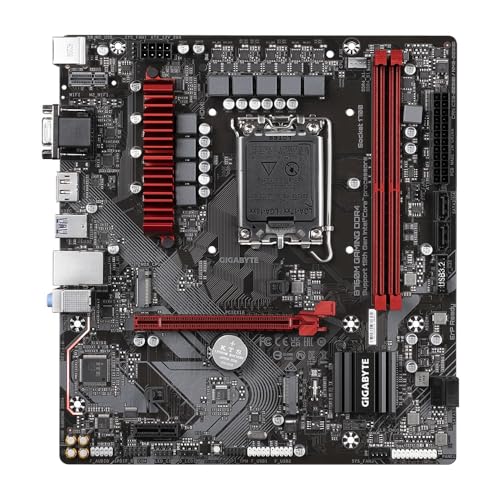 Micro ATX Mainboard, B760M-Chipsatz, Unterstützung DDR4, 2X PCIe 4.0, LAN 2.5, 4X SATA3, 2X M.2, ideal für Spiele und Konfigurationen mit hoher Leistung. von VoltShine
