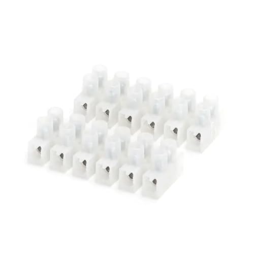 PA7 Klemmenblöcke mit 6 konkaven H-Tasten, ideal für Verkabelung und Beleuchtungsprojekte. Einfach zu installieren und vielseitig, perfekt für jede Konstruktion. von VoltShine