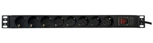 PDU - Aluminiumsockel mit 8 Steckdosen, kompatibel mit 19-Zoll-Rack, ideal für die Energieverwaltung elektrischer Geräte PDU - Aluminiumsockel mit 8 Steckdosen, kompatibel mit 19-Zoll-Rack, ideal für die Energieverwaltung elektrischer Geräte von VoltShine
