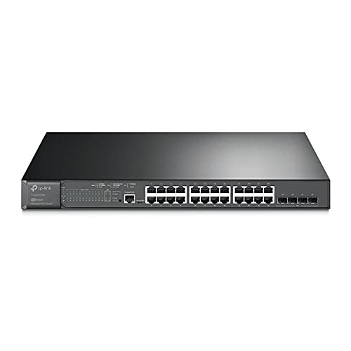 PoE L2 Switch mit 24 Gigabit-Ports, 4 SFP-Ports, ideal für Datennetzwerke und Stromversorgung von IP-Geräten. PoE L2 Switch mit 24 Gigabit-Ports, 4 SFP-Ports, ideal für Datennetzwerke und Stromversorgung von IP-Geräten. von VoltShine