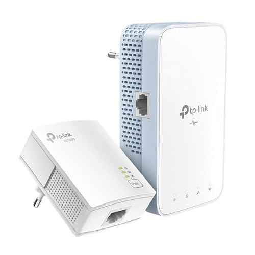 Powerline Adapter – 1000 Mbps WiFi Powerline Adapter-Set, 3 Ethernet-Anschlüsse, Plug & Play, einfache Einrichtung, effizient und kompakt Powerline Adapter – 1000 Mbps WiFi Powerline Adapter-Set, 3 Ethernet-Anschlüsse, Plug & Play, einfache Einrichtung, effizient und kompakt von VoltShine