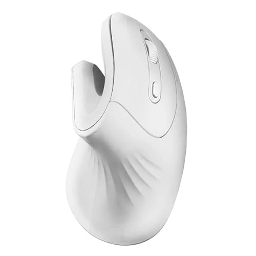 Rato Vertical - Fortschrittliche Ergonomie, weißes Design, USB-Anschluss, ideal für Lange Tage, reduziert die Belastung des Handgelenks Rato Vertical - Fortschrittliche Ergonomie, weißes Design, USB-Anschluss, ideal für Lange Tage, reduziert die Belastung des Handgelenks von VoltShine