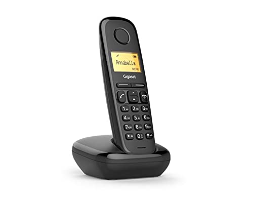 Schnurloses Festnetztelefon, Mono-Design, Schwarz, Grundfunktionen, ideal für den Einsatz zu Hause und im Büro, einfach zu bedienen und zu pflegen. Schnurloses Festnetztelefon, Mono-Design, Schwarz, Grundfunktionen, ideal für den Einsatz zu Hause und im Büro, einfach zu bedienen und zu pflegen. von VoltShine