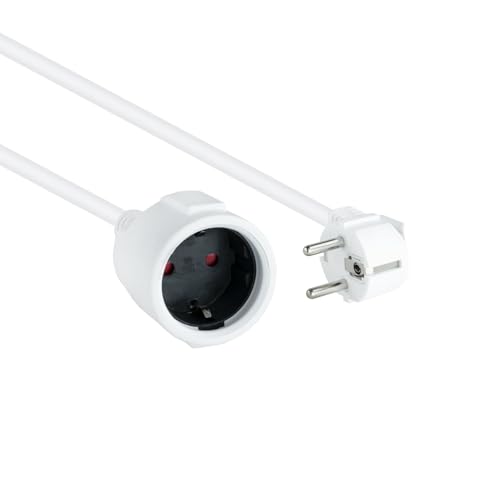 Schuko Stromkabel CEE 7/7M auf CEE 7/7H 10m weiß Ideal zum Anschluss elektrischer Geräte im Innenbereich. Schuko Stromkabel CEE 7/7M auf CEE 7/7H 10m weiß Ideal zum Anschluss elektrischer Geräte im Innenbereich. von VoltShine