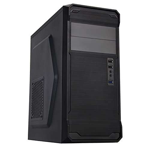 Schwarzes ATX USB 3.0 Semitower Gehäuse mit optimalem Design, Platz für Komponenten und Gute Belüftung für Gaming oder Arbeit. Schwarzes ATX USB 3.0 Semitower Gehäuse mit optimalem Design, Platz für Komponenten und Gute Belüftung für Gaming oder Arbeit. von VoltShine