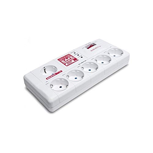 Steckdosenleiste mit 4 Steckdosen und 2 USB, Überlastschutz, ideal zum Anschluss mehrerer Geräte und gleichzeitiges Laden von Mobiltelefonen. Steckdosenleiste mit 4 Steckdosen und 2 USB, Überlastschutz, ideal zum Anschluss mehrerer Geräte und gleichzeitiges Laden von Mobiltelefonen. von VoltShine