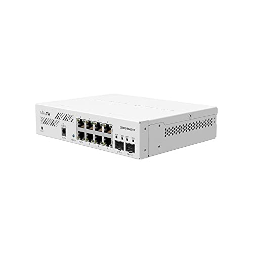 Switch – 8 GbE-Anschlüsse und 2 10-Gbit-SFP+-Ports, ideal für schnelle und effiziente Netzwerke Switch – 8 GbE-Anschlüsse und 2 10-Gbit-SFP+-Ports, ideal für schnelle und effiziente Netzwerke von VoltShine