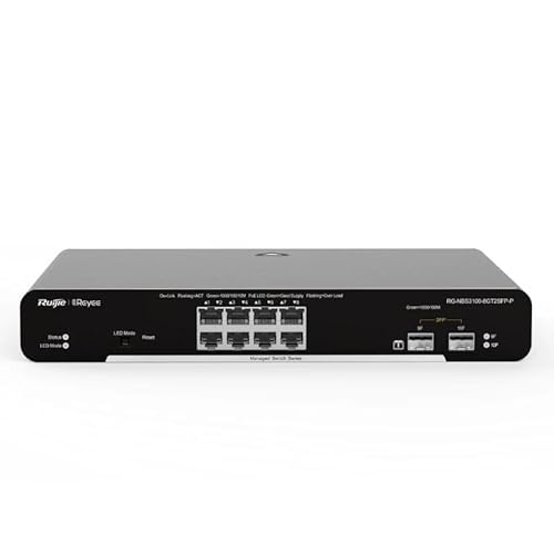 Switch L2-Switch, 24 GB, RJ45 und 4 SFP-Steckplätze, ideal für Netzwerke, hohe Verbindungskapazität und optimale Leistung Switch L2-Switch, 24 GB, RJ45 und 4 SFP-Steckplätze, ideal für Netzwerke, hohe Verbindungskapazität und optimale Leistung von VoltShine