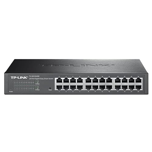 Switch mit 24 Gigabit-Ports, erweitertes Management, Energieeffizienz, ideal für Unternehmensnetzwerke und Erweiterung der Konnektivität. von VoltShine
