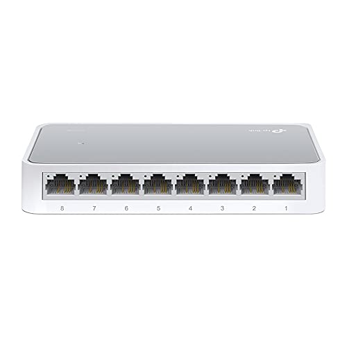 Switch mit 8 Ports, Mini 10/100, kompakt und effizient, ideal zum Erstellen lokaler Netzwerke und zur Erweiterung von Verbindungen in kleinen Büros. Switch mit 8 Ports, Mini 10/100, kompakt und effizient, ideal zum Erstellen lokaler Netzwerke und zur Erweiterung von Verbindungen in kleinen Büros. von VoltShine