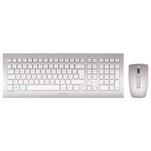 Tastatur und Maus - Kabelloses Set mit USB-Anschluss, ergonomischem Design, leisen Tasten und Langer Akkulaufzeit Tastatur und Maus - Kabelloses Set mit USB-Anschluss, ergonomischem Design, leisen Tasten und Langer Akkulaufzeit von VoltShine