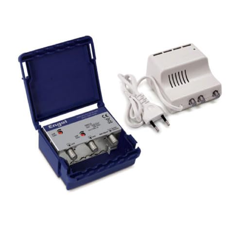 UHF-Verstärker-Set, 12 W, mit Netzteil, ideal zur Verbesserung von TV-Signalen und drahtloser Kommunikation. von VoltShine