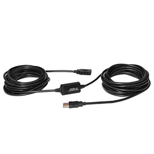 USB 2.0-Verlängerung, erweitert, Typ A auf Typ B, 15 m, ideal für die Verlängerung von Verbindungen und Multimedia-Geräten. USB 2.0-Verlängerung, erweitert, Typ A auf Typ B, 15 m, ideal für die Verlängerung von Verbindungen und Multimedia-Geräten. von VoltShine