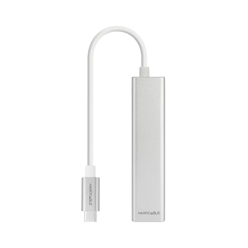 USB-C-zu-Gigabit-Ethernet-Konverter + 3 USB-3.0-Anschlüsse, 15 cm, ideal für den Anschluss von USB-Geräten und High-Speed-Netzwerken. USB-C-zu-Gigabit-Ethernet-Konverter + 3 USB-3.0-Anschlüsse, 15 cm, ideal für den Anschluss von USB-Geräten und High-Speed-Netzwerken. von VoltShine