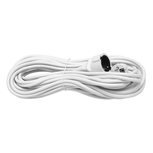 Verlängerungskabel, 15 m, 3 x 1,5 mm, Kupfer, max. 3500 W, ideal zum Anschluss mehrerer Geräte im Innen- und Außenbereich. von VoltShine