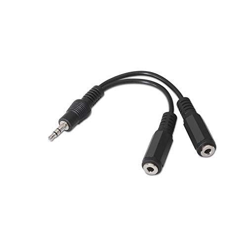 VoltShine 2 x 3,5 mm Stereo-Audiokabel, Länge 15 cm, ideal für Audio-Verbindungen zwischen Geräten wie Handys und Lautsprechern. VoltShine 2 x 3,5 mm Stereo-Audiokabel, Länge 15 cm, ideal für Audio-Verbindungen zwischen Geräten wie Handys und Lautsprechern. von VoltShine