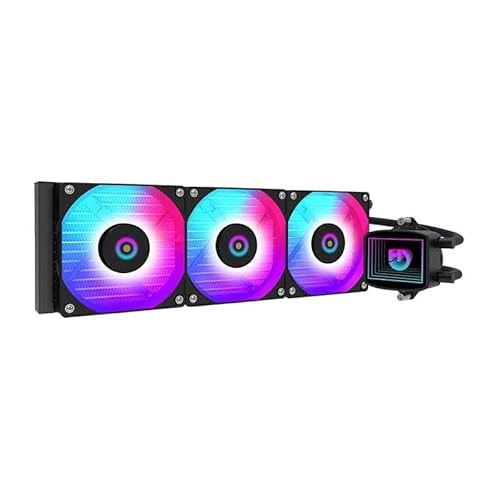 VoltShine 360mm Flüssigkeitskühlung, Hochleistungslüfter, schwarzes Design, effektiv in Overclocking- und Gaming-Systemen. VoltShine 360mm Flüssigkeitskühlung, Hochleistungslüfter, schwarzes Design, effektiv in Overclocking- und Gaming-Systemen. von VoltShine