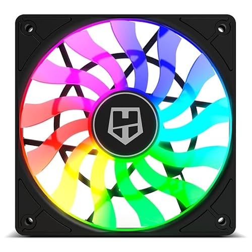 VoltShine ARGB 120mm Lüfter, schlankes Design, RGB-Beleuchtungssteuerung, geräuscharm, ideal für PC-Kühlung und Personalisierung. VoltShine ARGB 120mm Lüfter, schlankes Design, RGB-Beleuchtungssteuerung, geräuscharm, ideal für PC-Kühlung und Personalisierung. von VoltShine