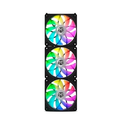 VoltShine ARGB Fan Kit Black - EasyLink kompatibel, ideal für die Verbesserung der Kühlung und Ästhetik am PC VoltShine ARGB Fan Kit Black - EasyLink kompatibel, ideal für die Verbesserung der Kühlung und Ästhetik am PC von VoltShine
