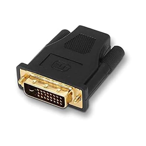 VoltShine Adapter - DVI Stecker auf HDMI-Buchse, ermöglicht den Anschluss von Geräten mit Bildqualität, kompakt und einfach zu bedienen, ideal für Verschiedene Konfigurationen von VoltShine