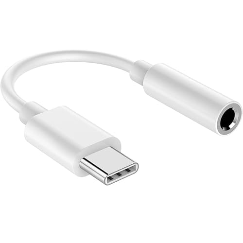 VoltShine Adapter USB C auf 3,5-mm-Klinkenstecker, Kopfhörer-Adapter Typ C, USB Typ C, kompatibel VoltShine Adapter USB C auf 3,5-mm-Klinkenstecker, Kopfhörer-Adapter Typ C, USB Typ C, kompatibel von VoltShine