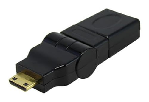 VoltShine Adapter: Mini-HDMI-Stecker auf HDMI-Buchse, ermöglicht direkten Anschluss, ideal für kleine Geräte VoltShine Adapter: Mini-HDMI-Stecker auf HDMI-Buchse, ermöglicht direkten Anschluss, ideal für kleine Geräte von VoltShine