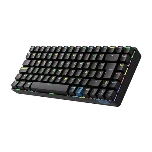 VoltShine Gaming-Tastatur, mechanische Tastatur mit roten Schaltern, RGB-Hintergrundbeleuchtung, 104 programmierbare Tasten und ergonomisches Design VoltShine Gaming-Tastatur, mechanische Tastatur mit roten Schaltern, RGB-Hintergrundbeleuchtung, 104 programmierbare Tasten und ergonomisches Design von VoltShine