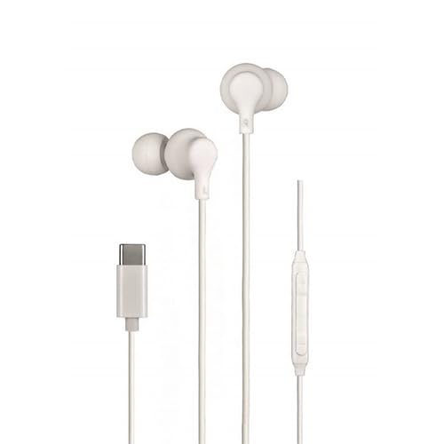 VoltShine In-Ear-Kopfhörer Typ C mit Mikrofon, Sound, ideal für Anrufe und Musikhören. VoltShine In-Ear-Kopfhörer Typ C mit Mikrofon, Sound, ideal für Anrufe und Musikhören. von VoltShine