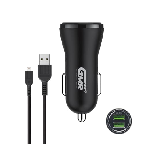 VoltShine Kfz-Ladegerät 2 x USB 2,4 A mit 1 m Lightning-Kabel, ideal zum Aufladen mobiler Geräte auf Reisen. VoltShine Kfz-Ladegerät 2 x USB 2,4 A mit 1 m Lightning-Kabel, ideal zum Aufladen mobiler Geräte auf Reisen. von VoltShine