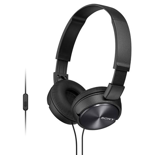 VoltShine Kopfhörer mit Mikrofon, Schwarz, Sound, ideal für Musik und Anrufe. von VoltShine
