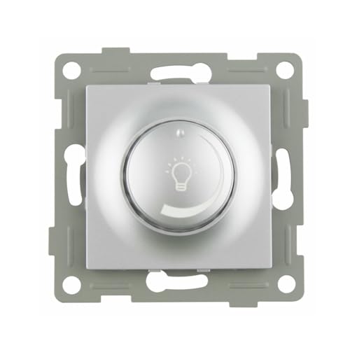 VoltShine Lichtdimmer - Einbaudimmer aus Titan, Steuerung der Lichtstärke, modernes Design, einfache Installation, langlebiges Material VoltShine Lichtdimmer - Einbaudimmer aus Titan, Steuerung der Lichtstärke, modernes Design, einfache Installation, langlebiges Material von VoltShine