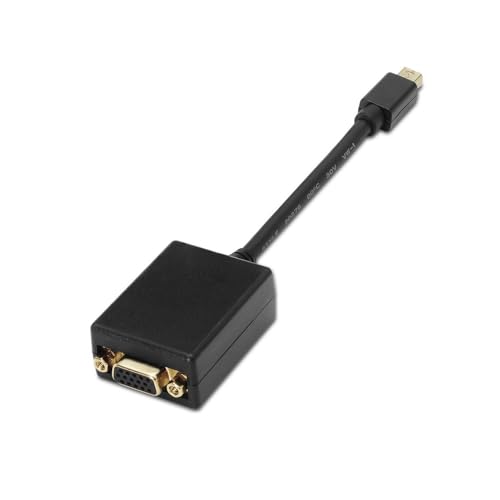 VoltShine Mini DP auf SVGA Konverter schwarz 15 cm zum Anschluss von DisplayPort-Geräten an VGA-Monitore, ideal für Präsentationen und Displayerweiterungen. VoltShine Mini DP auf SVGA Konverter schwarz 15 cm zum Anschluss von DisplayPort-Geräten an VGA-Monitore, ideal für Präsentationen und Displayerweiterungen. von VoltShine