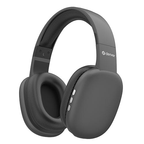 VoltShine Schwarzer Bluetooth-Kopfhörer: Ring-Design, kabellose Verbindung, Sound, ideal zum Musikhören und Telefonieren. von VoltShine
