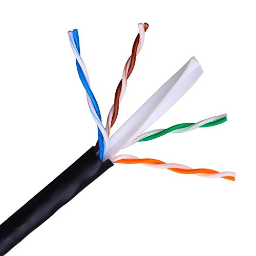 VoltShine Starres Cat.6 UTP-Netzwerkkabel AWG24 für den Außenbereich, 100 m, ideal zum Anschluss von Geräten im Freien. VoltShine Starres Cat.6 UTP-Netzwerkkabel AWG24 für den Außenbereich, 100 m, ideal zum Anschluss von Geräten im Freien. von VoltShine