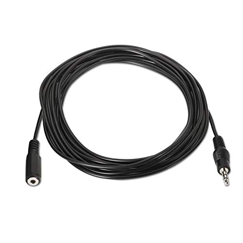 VoltShine Stereo-Audiokabel, 3,5 mm Buchse auf Buchse, Länge 5,0 m, kompatibel mit Audio-Geräten, ideal zum Anschluss von Kopfhörern und Lautsprechern. von VoltShine