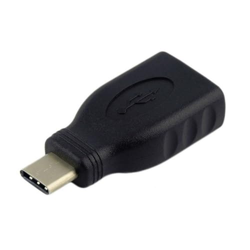 VoltShine USB 3.1 Gen 1 5 Gbps 3A Typ C auf A Adapter, schwarz, ideal für schnelle Übertragungen und Aufladen von Geräten. VoltShine USB 3.1 Gen 1 5 Gbps 3A Typ C auf A Adapter, schwarz, ideal für schnelle Übertragungen und Aufladen von Geräten. von VoltShine