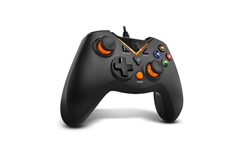 VoltShine USB-Gaming-Controller für PC und Android, ergonomisches Design, mehrere programmierbare Tasten, ideal für Spiele und Unterhaltung. VoltShine USB-Gaming-Controller für PC und Android, ergonomisches Design, mehrere programmierbare Tasten, ideal für Spiele und Unterhaltung. von VoltShine