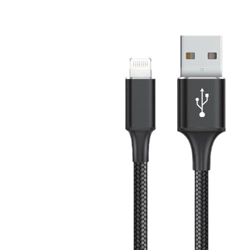 VoltShine USB-auf-Lightning-Nylon-Verbindung, 3.0, 1 m, ideal zum Laden und zur Datenübertragung auf Apple-Geräten. VoltShine USB-auf-Lightning-Nylon-Verbindung, 3.0, 1 m, ideal zum Laden und zur Datenübertragung auf Apple-Geräten. von VoltShine