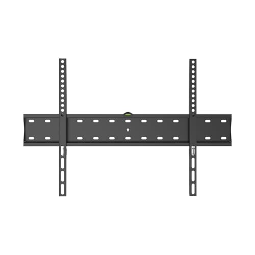 VoltShine Ultradünne TV- und Monitorhalterung, maximale Belastung 40 kg, kompatibel mit 94 bis 178 cm (37 bis 70 Zoll) Bildschirmen, Schwarz, ideal für platzsparende und bessere Sicht. von VoltShine