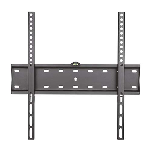 VoltShine Ultradünne TV- und Monitorhalterung, schwarz, Kapazität 40 kg, für Bildschirme von 81,3 cm bis 139,7 cm (32 bis 55 Zoll), ideal für kleine Räume. von VoltShine