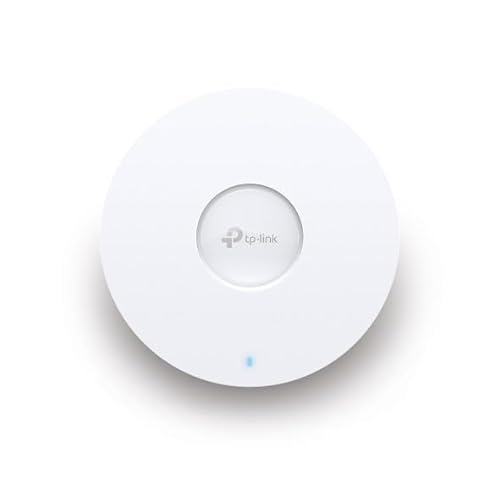 WLAN-Access Point AX3000, Deckenmontage, weiß, ideal für die Erweiterung der Netzwerkreichweite in Büros und Geschäftsräumen. von VoltShine